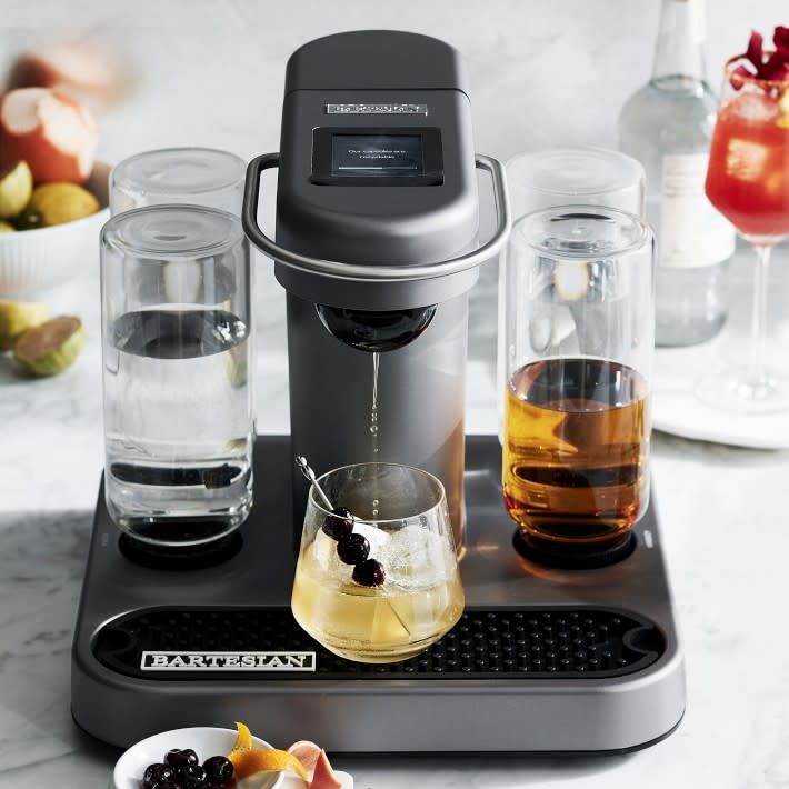 <p><a href="https://go.redirectingat.com?id=74968X1596630&url=https%3A%2F%2Fwww.williams-sonoma.com%2Fproducts%2Fbartesian-premium-cocktails-on-demand&sref=https%3A%2F%2Fwww.townandcountrymag.com%2Fstyle%2Fhome-decor%2Fg37599279%2Fbest-wedding-gifts%2F" rel="nofollow noopener" target="_blank" data-ylk="slk:Shop Now;elm:context_link;itc:0;sec:content-canvas" class="link ">Shop Now</a></p><p>Premium Cocktails on Demand</p><p>williams-sonoma.com</p><p>$369.95</p>