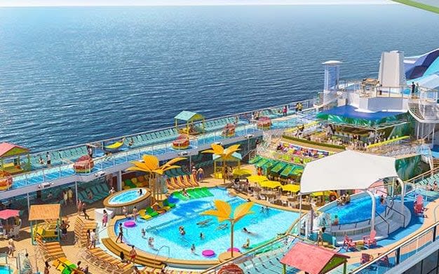 Odyssey of the Seas had been due to launch last November - Royal Caribbean