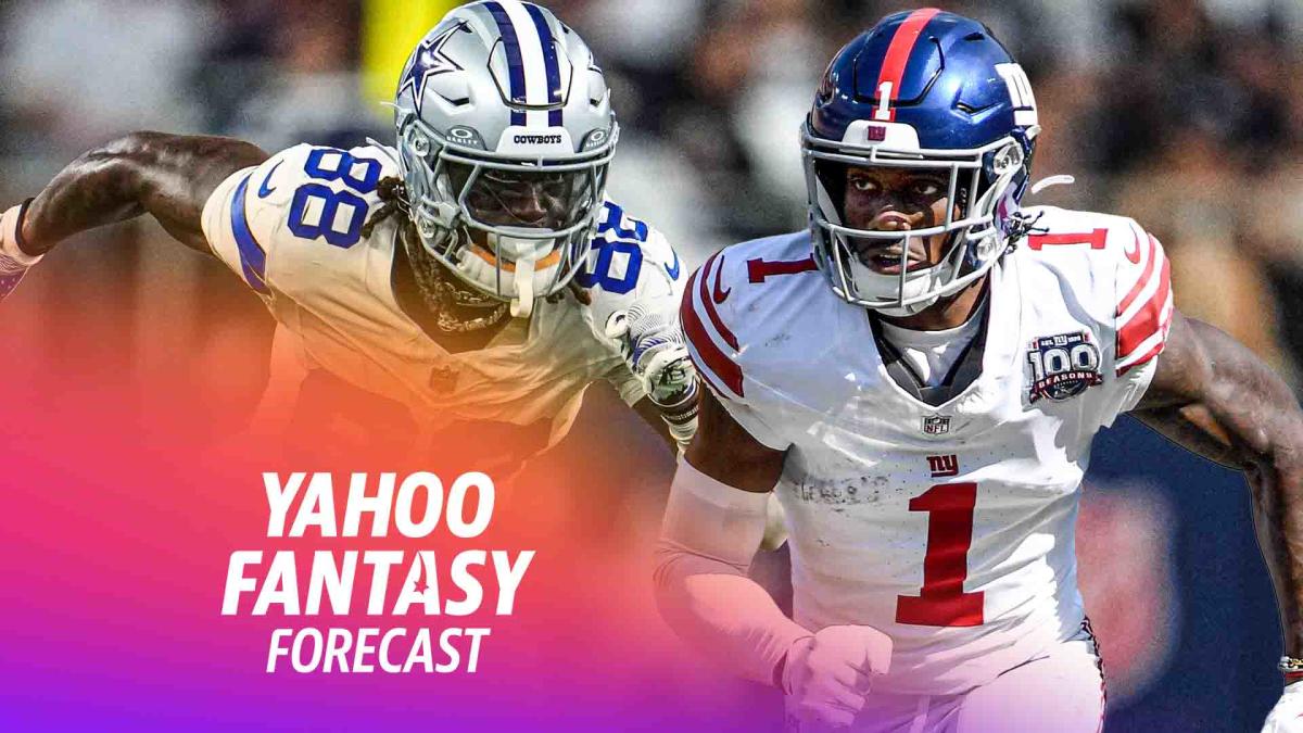 Best Cowboys-Giants TNF fantasy props | Yahoo Fantasy Forecast