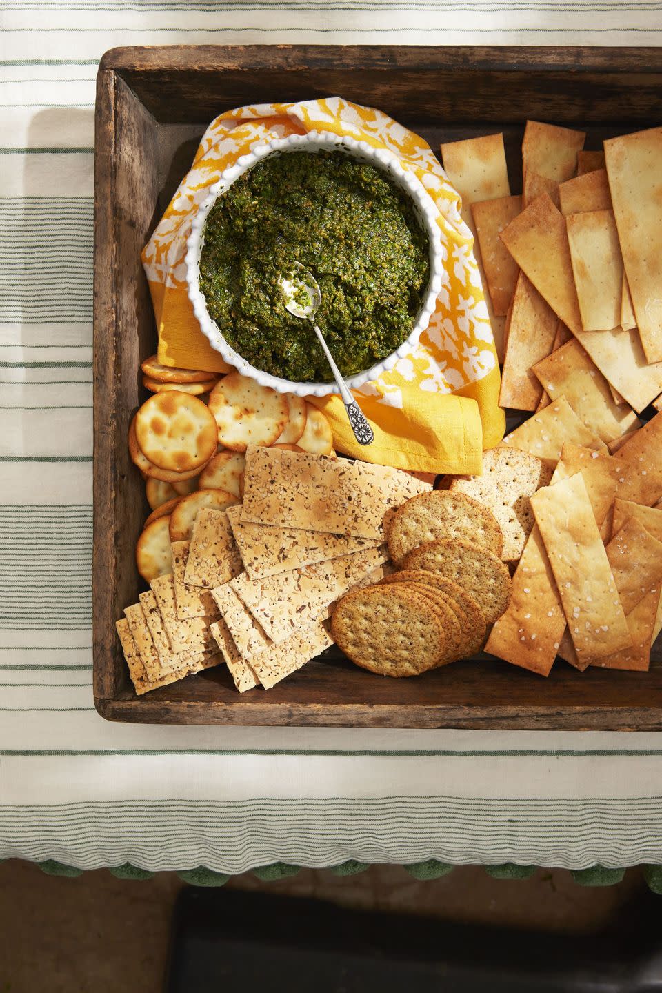 cilantro and sunflower seed dip