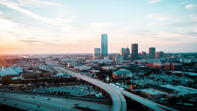 Oklahoma City in Oklahoma