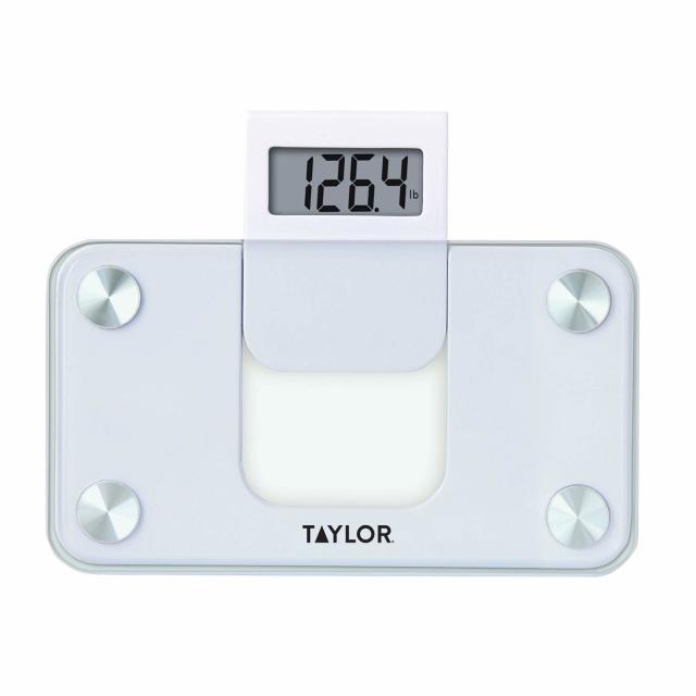 Glass Digital Scale with Marble Design White - Taylor - Yahoo Shopping