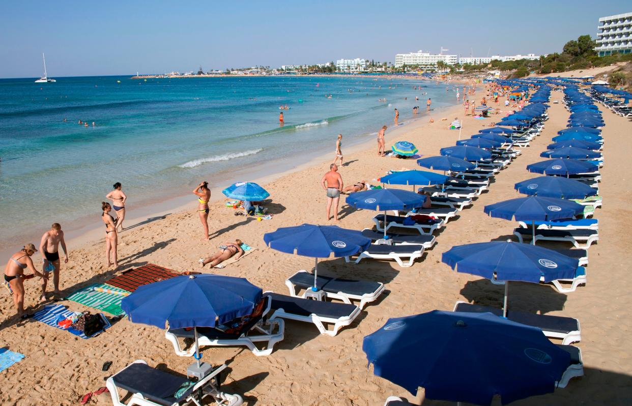 <p>Cyprus is open to vaccinated travellers from May</p> (AFP via Getty Images)