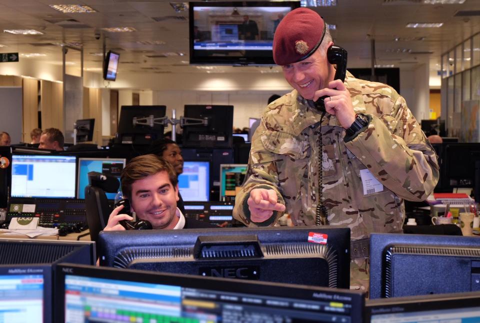 TP Icap: Brokers trade jokes with the military to raise money