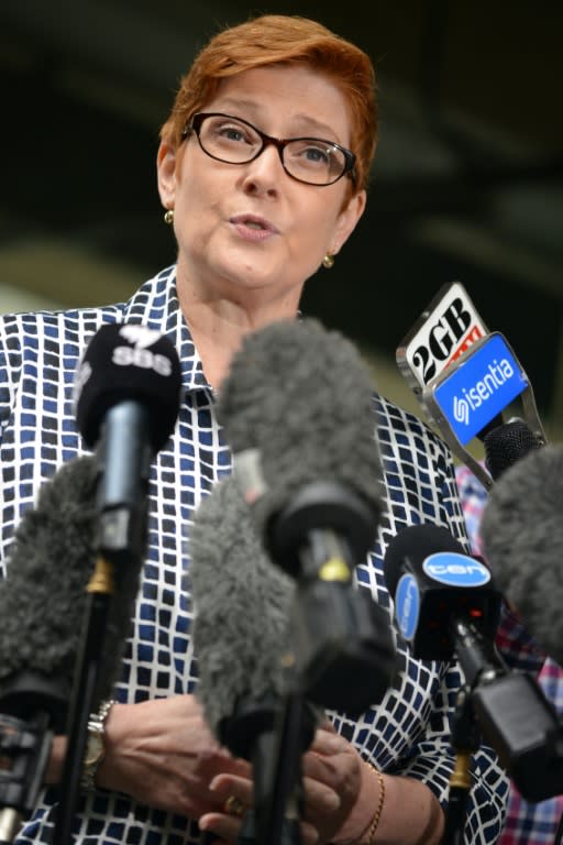 Australian Defence Minister Marise Payne denies that the country has tried to recruit Indonesian troops as agents