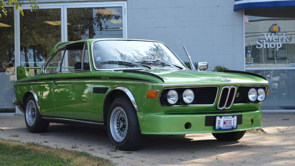 BMW’s 1975 3.0 CSL presented by the Werk Shop in Illinois. - Credit: Photo: Courtesy of the Werk Shop.