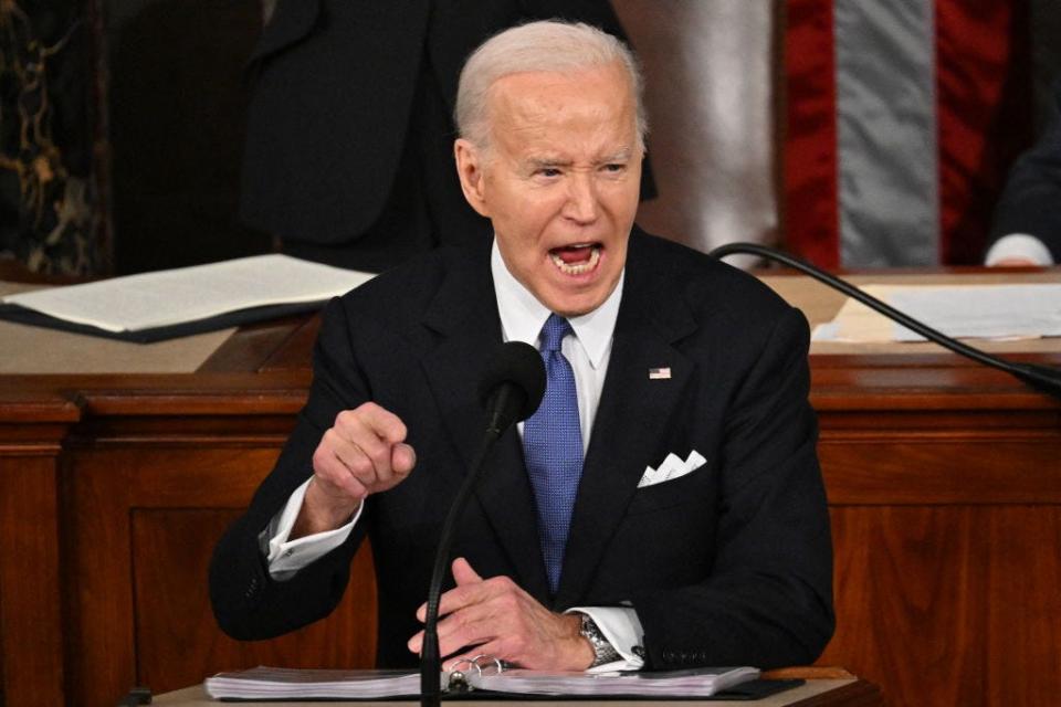 President Joe Biden delivers the 2024 State of the Union