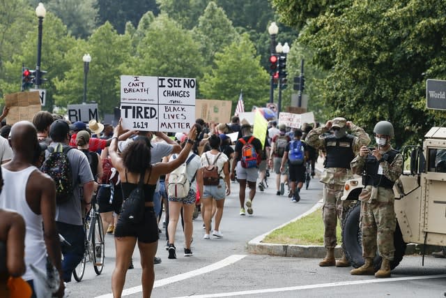 America Protests Washington