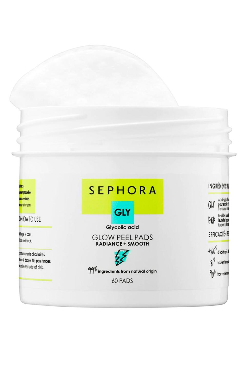 <p><strong>SEPHORA COLLECTION</strong></p><p>sephora.com</p><p><strong>$8.00</strong></p><p><a href="https://go.redirectingat.com?id=74968X1596630&url=https%3A%2F%2Fwww.sephora.com%2Fproduct%2Fglow-away-peel-pads-P442535&sref=https%3A%2F%2Fwww.cosmopolitan.com%2Fstyle-beauty%2Fbeauty%2Fadvice%2Fg2102%2Fways-to-remove-self-tanner%2F" rel="nofollow noopener" target="_blank" data-ylk="slk:Shop Now;elm:context_link;itc:0;sec:content-canvas" class="link ">Shop Now</a></p><p>Here's the thing about removing self-tanner from your face: Even though your immediate reaction might be to scrub that sh*t off, you can actually end up with something way worse if you do (see: red, irritated, and broken-out skin). Stay away from physical exfoliators and instead go for a gentle alternative—like these peel pads, which are loaded with <a href="https://www.cosmopolitan.com/style-beauty/beauty/a29459577/glycolic-acid-dark-spot-removing-loreal-paris-serum/" rel="nofollow noopener" target="_blank" data-ylk="slk:glycolic acid;elm:context_link;itc:0;sec:content-canvas" class="link ">glycolic acid</a> and aloe vera. <strong>Smooth one pad over clean skin every three nights</strong> and your tan will start to look way less intense (just make sure you're moisturizing afterwards).</p>