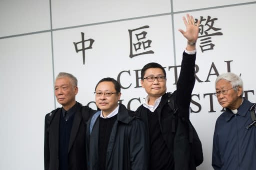 The 'Occupy Central' trio urged people to join what became known as the Umbrella Movement