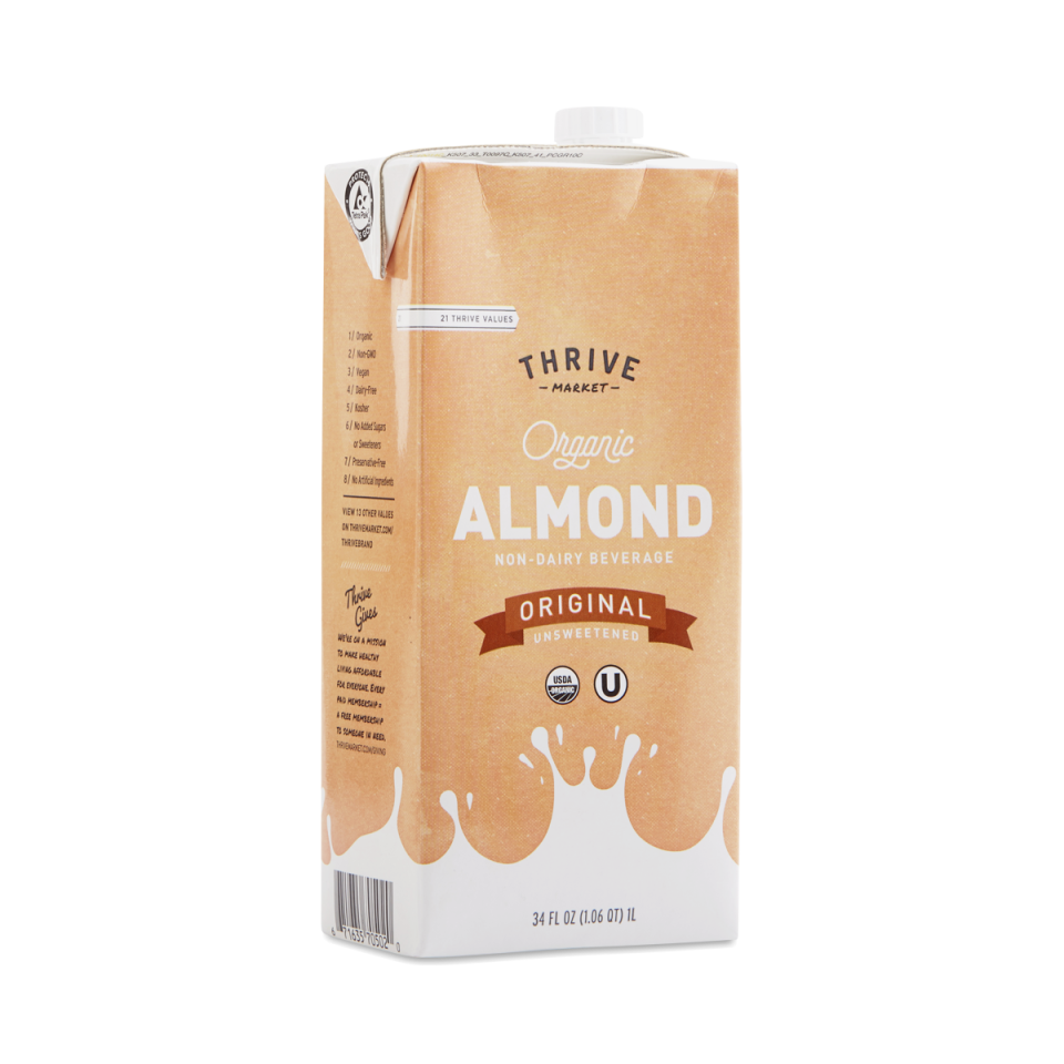 Thrive Organic Original Unsweetened Almond Milk