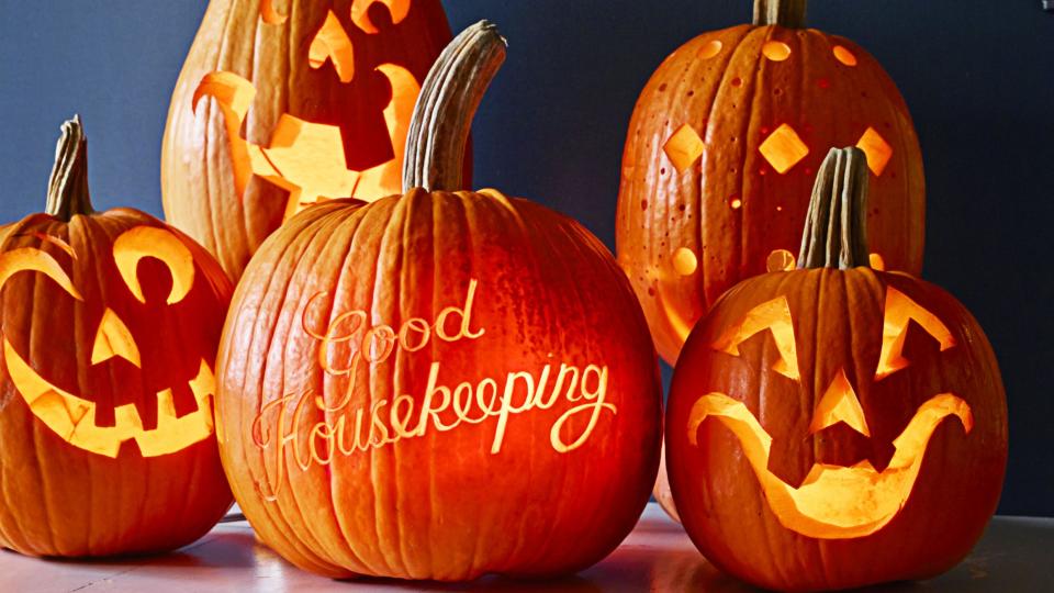 <p>When it comes to Halloween activities, there's nothing like making time for <a href="https://www.goodhousekeeping.com/holidays/halloween-ideas/a22196/pumpkin-carving-tips/" rel="nofollow noopener" target="_blank" data-ylk="slk:pumpkin carving;elm:context_link;itc:0;sec:content-canvas" class="link ">pumpkin carving</a>. It's a fun family activity to get into the Halloween spirit and a great way to express your creativity, regardless of your age. And the best part is there's no shortage of pumpkin carving ideas. You can try scary looks (think zombies and witches) or more playful arrangements that call for everything from candy corn to faux flowers. Plus, if you want to keep it really simple, you can settle for <a href="https://www.goodhousekeeping.com/holidays/halloween-ideas/g23570028/pumpkin-faces/" rel="nofollow noopener" target="_blank" data-ylk="slk:carving out some fun faces;elm:context_link;itc:0;sec:content-canvas" class="link ">carving out some fun faces</a>. The choice is yours!</p><p>Any one of these easy pumpkin carving ideas are perfect for dressing up your mantel, <a href="https://www.goodhousekeeping.com/home/gardening/tips/g1404/fall-porch-decor/" rel="nofollow noopener" target="_blank" data-ylk="slk:front porch;elm:context_link;itc:0;sec:content-canvas" class="link ">front porch</a> or dinner table for a memorable Halloween bash. Just be sure to monitor any young pumpkin carvers who will be joining the festivities. Ready to get started? Grab your pumpkin carving set and add to the fun by putting on your go-to <a href="https://www.goodhousekeeping.com/holidays/halloween-ideas/g29579568/classic-halloween-movies/" rel="nofollow noopener" target="_blank" data-ylk="slk:Halloween movie;elm:context_link;itc:0;sec:content-canvas" class="link ">Halloween movie</a>. </p>