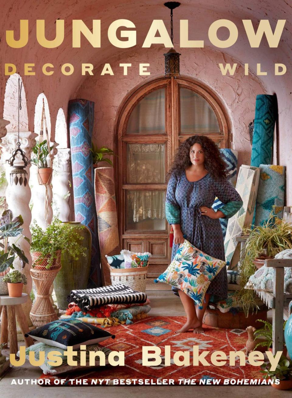 <p><a class="link " href="https://www.thecornrow.com/products/jungalow-decorate-wild-the-life-and-style-guide-by-justina-blakeney" rel="nofollow noopener" target="_blank" data-ylk="slk:SHOP NOW;elm:context_link;itc:0;sec:content-canvas">SHOP NOW</a></p><p>Justina Blakeney is the force behind <a href="https://www.jungalow.com/" rel="nofollow noopener" target="_blank" data-ylk="slk:Jungalow;elm:context_link;itc:0;sec:content-canvas" class="link ">Jungalow</a>, the US lifestyle brand with an international outlook which celebrates colour, pattern and diversity. In this book, Justina takes us on a personal exploration of what inspires the beautifully wild spaces she designs. She talks about being “Blewish” - half Black, half Jewish - and how this deeply informs her interiors aesthetic. For her, “the magic is in the mix” as she describes wonderfully innovative design styles including “West Afri Coastal” and “Moroc-Cali”. In doing so, Blakeney inspires the reader to consider their own roots and how they can be celebrated in our own homes. She also offers a number of inspired DIY activities to develop any craft skills developed over lockdown<br></p><p>Jungalow Decorate Wild by Justina Blakeney, £30, <a href="https://www.thecornrow.com/products/jungalow-decorate-wild-the-life-and-style-guide-by-justina-blakeney" rel="nofollow noopener" target="_blank" data-ylk="slk:The Cornrow;elm:context_link;itc:0;sec:content-canvas" class="link ">The Cornrow</a></p>