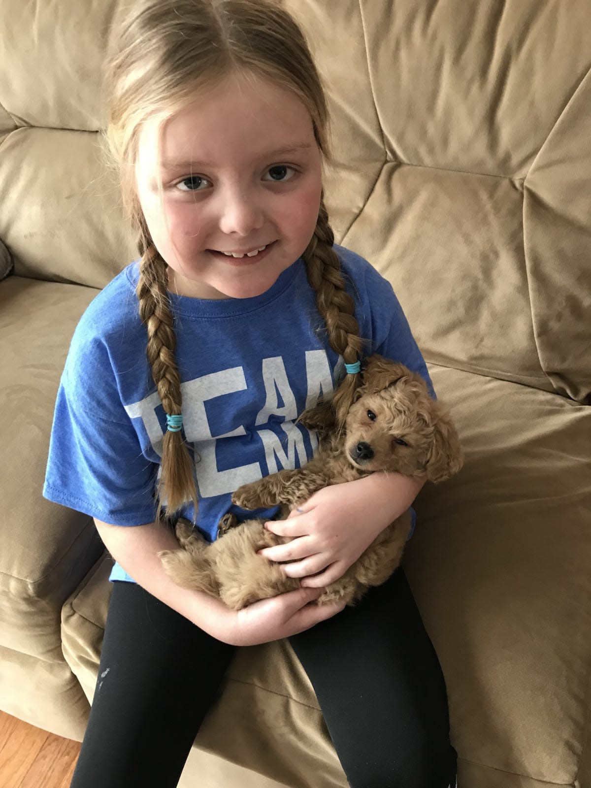 Emma Mertens is a terminally ill 7-year-old receiving dog letters from across the country.