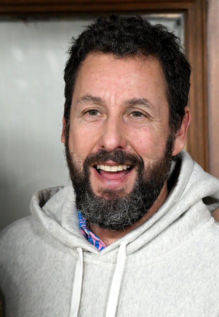 Closeup of Adam Sandler