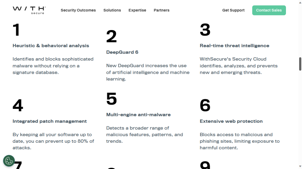 WithSecure Elements Endpoint Protection: Features