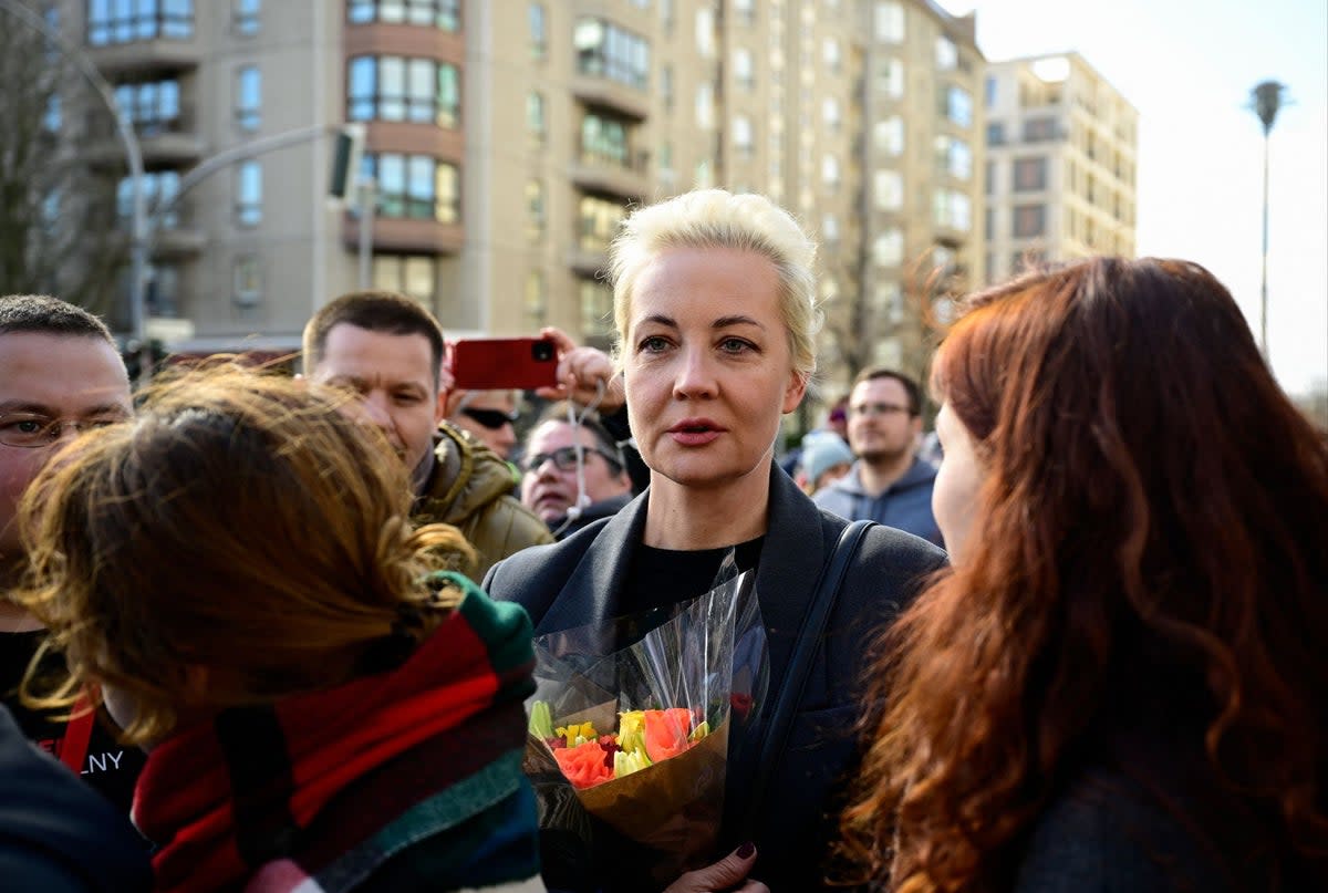 Yulia Navalnaya (AFP via Getty Images)