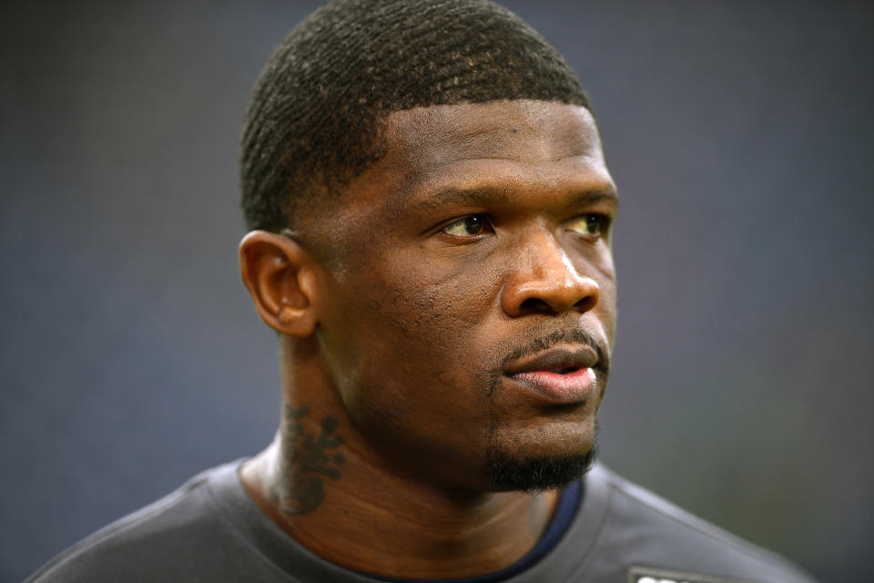 Andre Johnson doesn't seem to think the Texans are moving in the right direction. (Photo by Mark Brown/Getty Images)