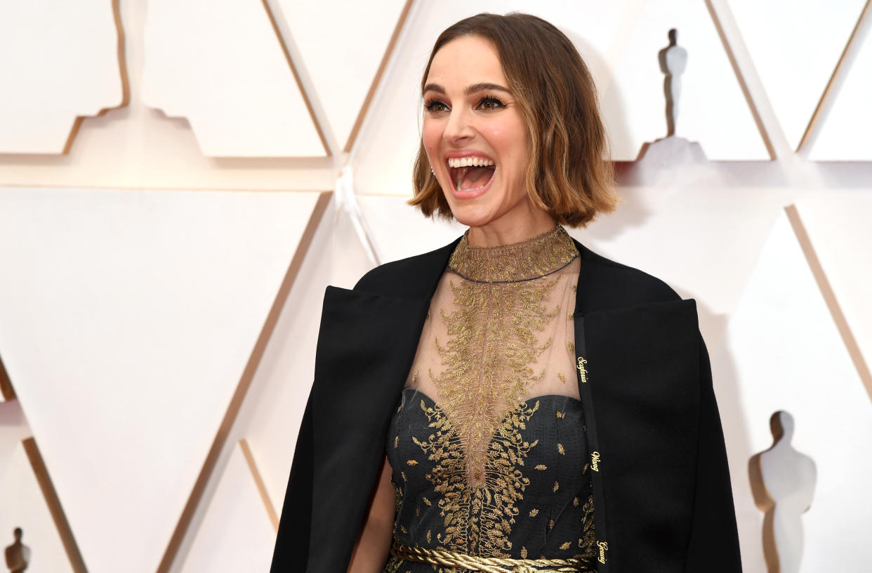 HOLLYWOOD, CALIFORNIA - FEBRUARY 09: Natalie Portman attends the 92nd Annual Academy Awards at Hollywood and Highland on February 09, 2020 in Hollywood, California.