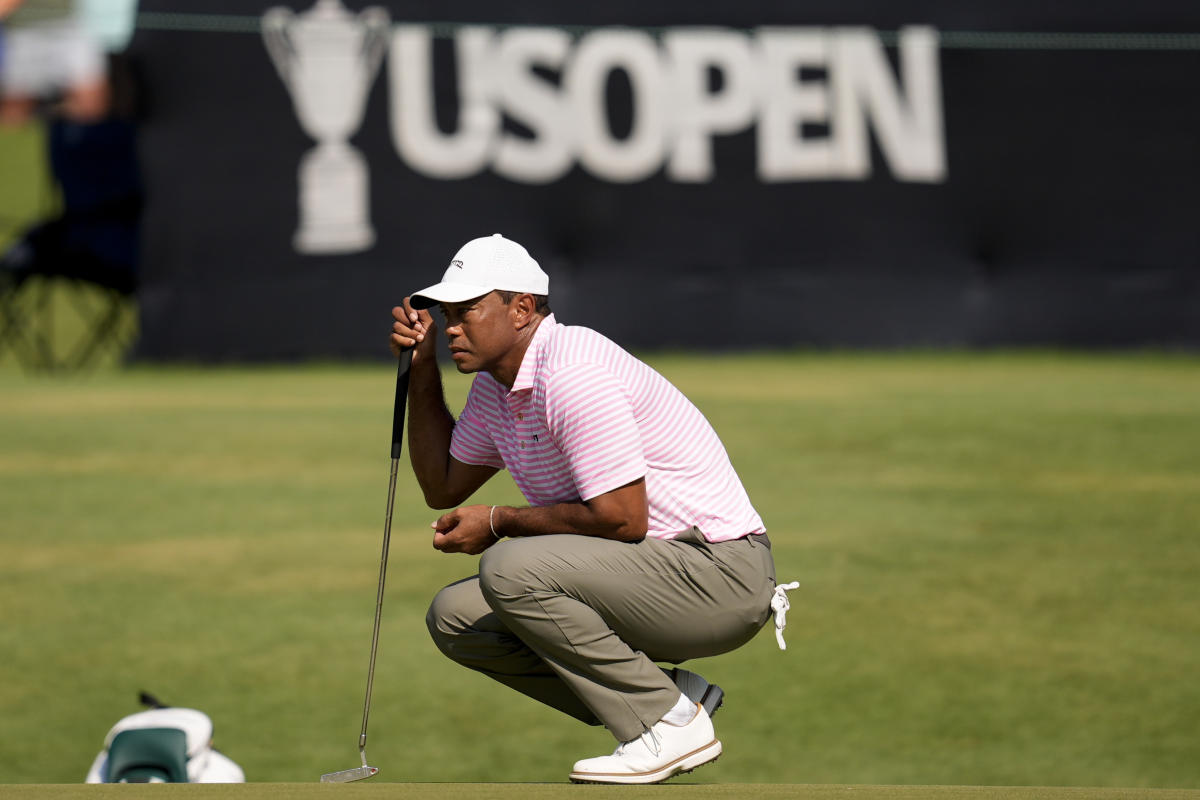 Tiger Woods struggles at unforgiving Pinehurst after strong start in U.S. Open