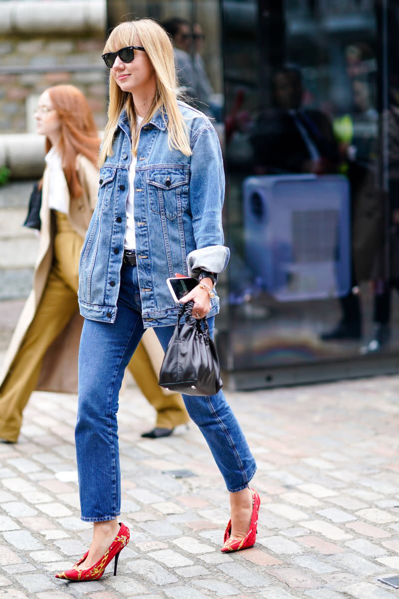 Try double denim