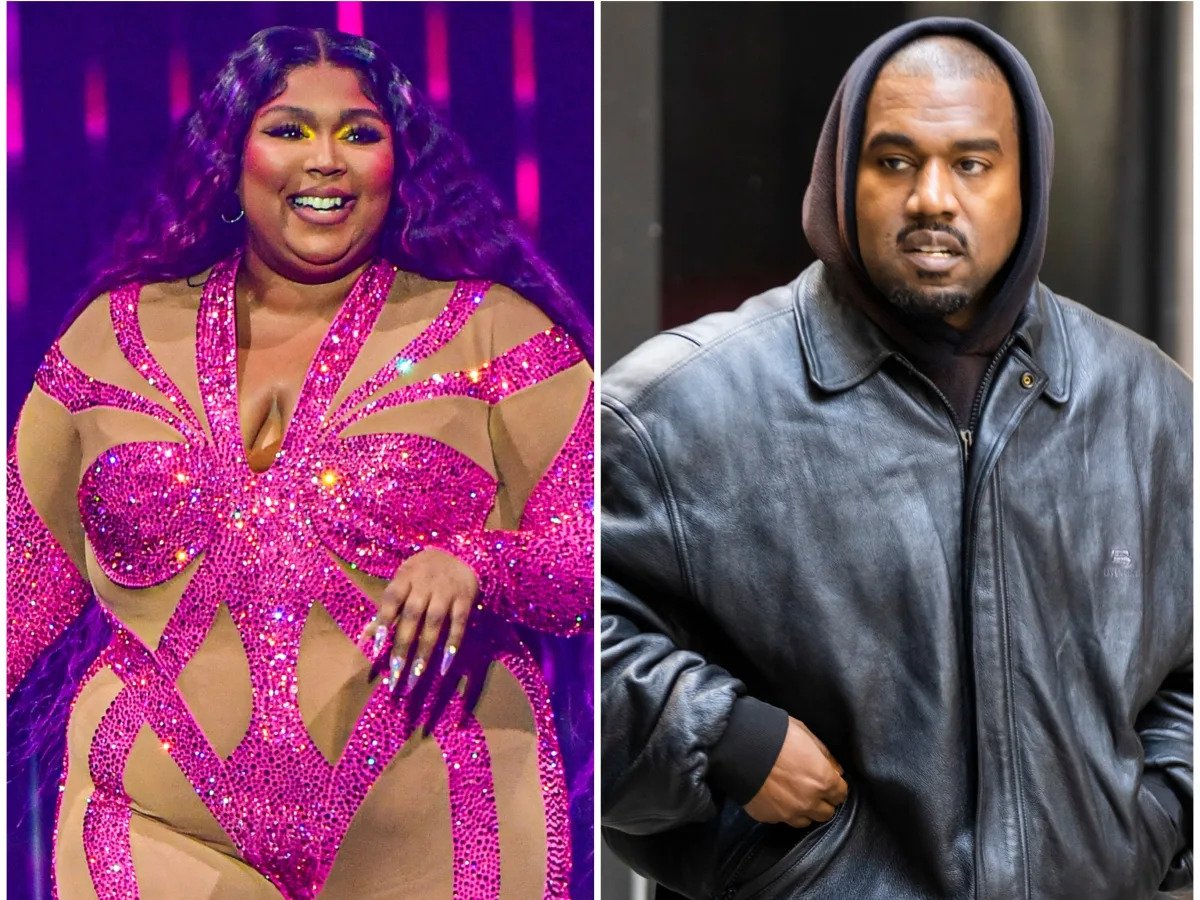 Lizzo appeared to respond to Kanye West's comments about her weight at Toronto c..