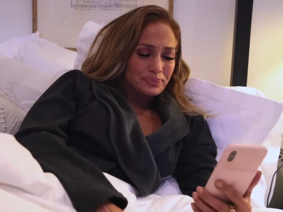 Jennifer Lopez in new Netflix documentary 'Halftime’ (Netflix)