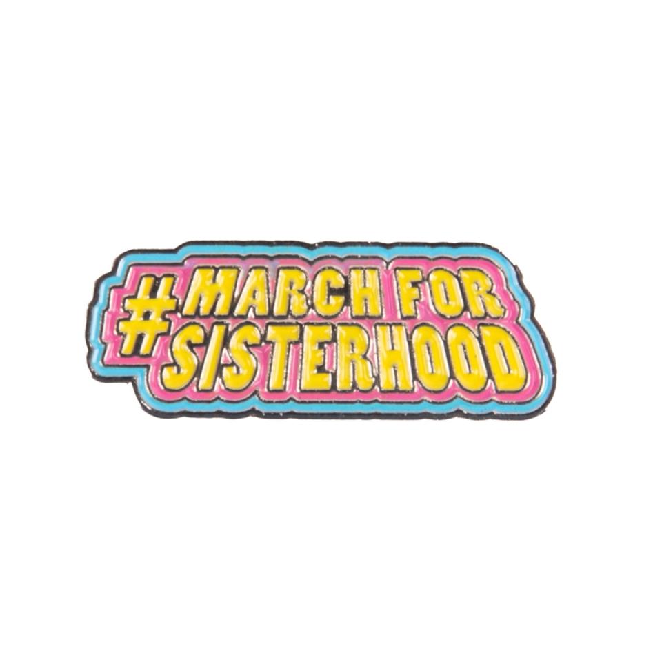 March for Sisterhood Pin