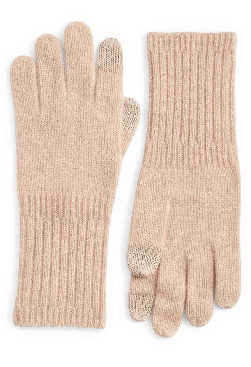 Nordstrom Cashmere Gloves (photo via Nordstrom)