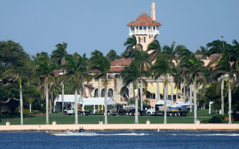Donald Trump's Mar-a-Lago estate in Palm Beach, Florida - Lynne Sladky/AP
