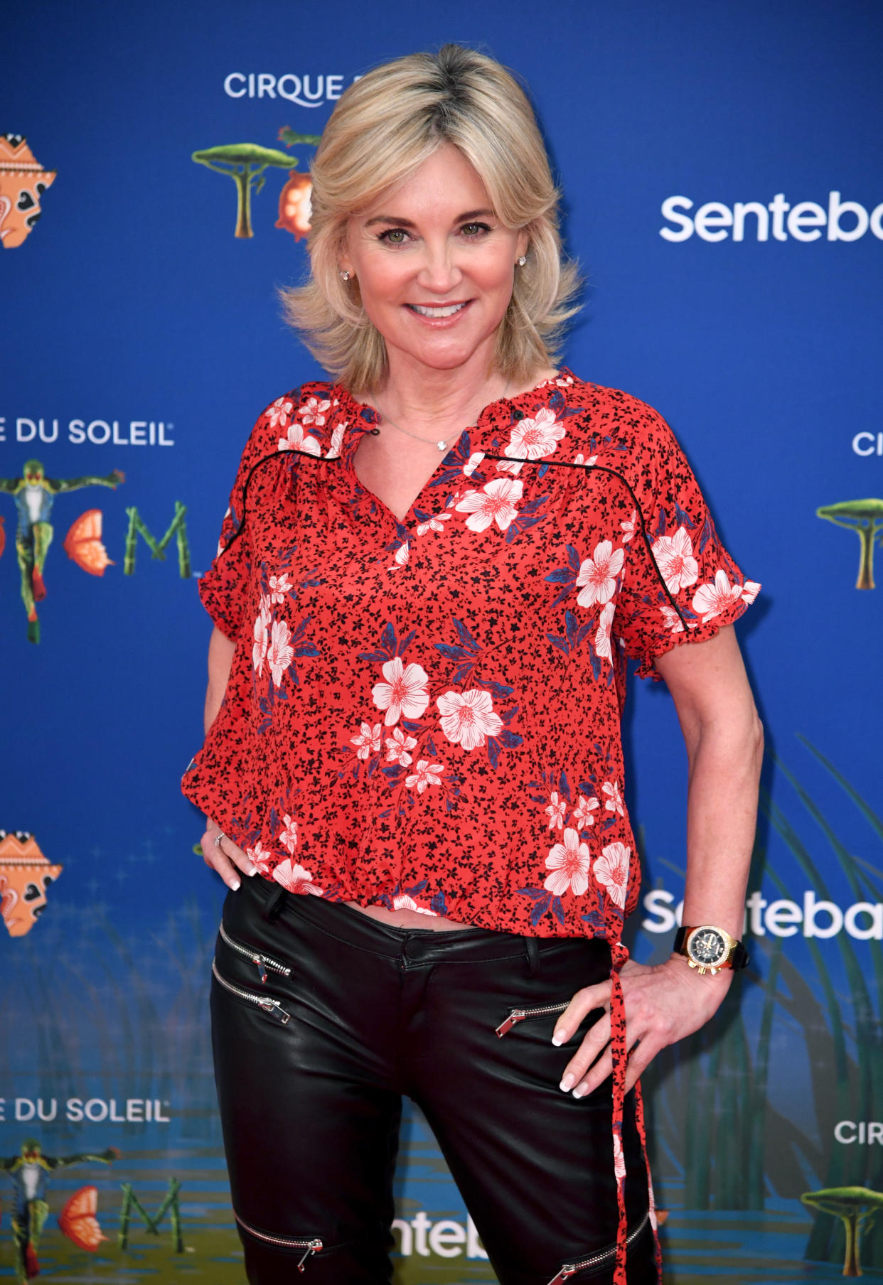 Anthea Turner attending the Cirque Du Soleil Totem premiere at the Royal Albert Hall, London. Photo credit should read: Doug Peters/EMPICS