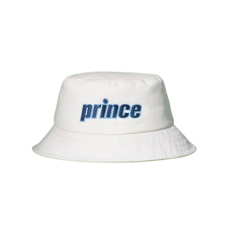 Target x Prince Sports Prince Bucket Hat, Cream on white background