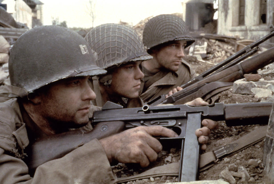 SAVING PRIVATE RYAN, Tom Hanks, Matt Damon, Edward Burns, 1998