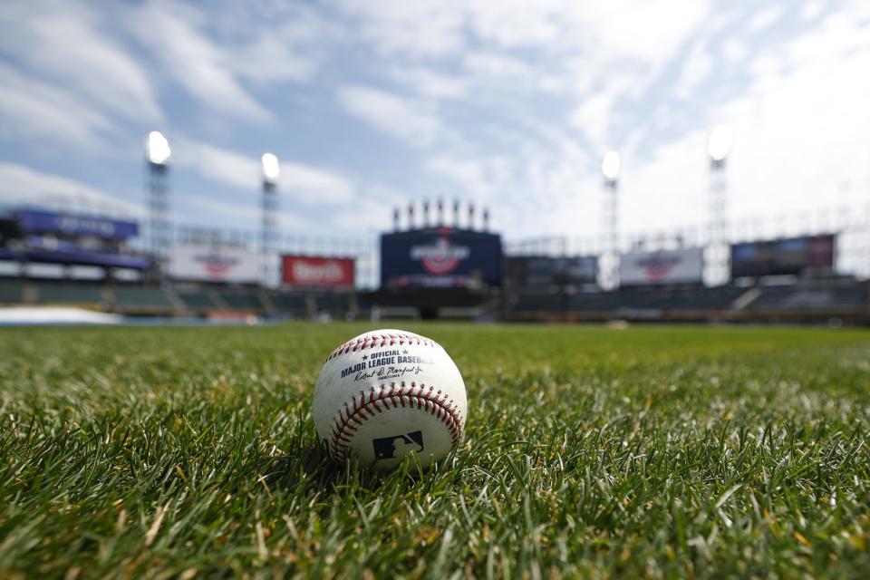 Mar 28, 2024; Chicago, Illinois, USA; Guaranteed Rate Field is seen before an MLB Opening Day game between the Chicago White Sox and Detroit Tigers. Mandatory Credit: Kamil Krzaczynski-USA TODAY Sports