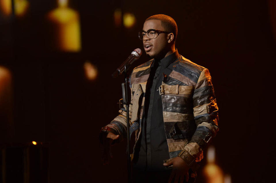 Burnell Taylor performs The Beatles' "Let It Be" on the Wednesday, March 20 episode of "American Idol."