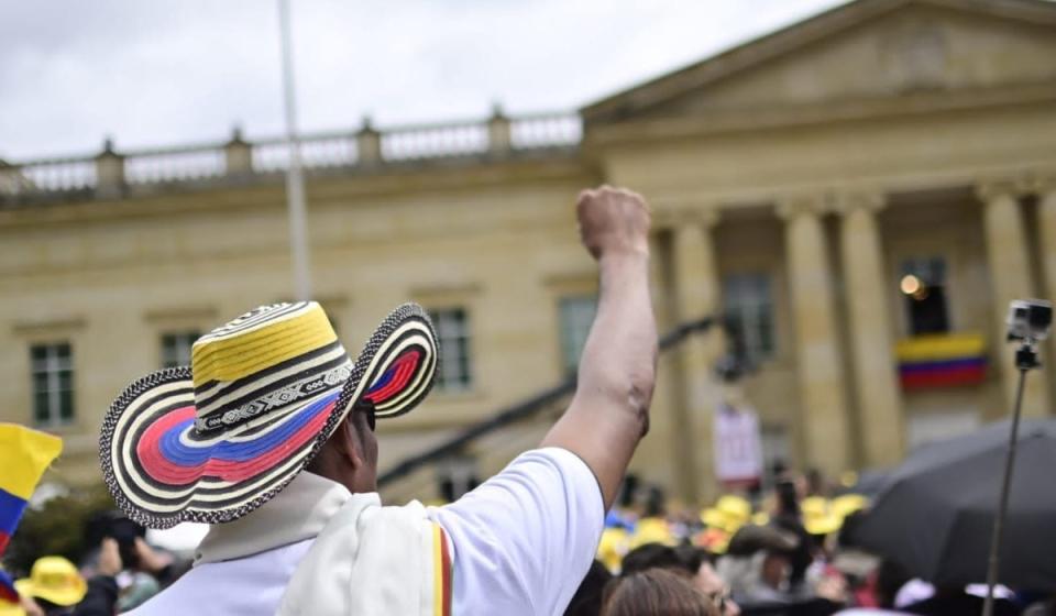 El miércoles 7 de junio se presentarán marchas en Colombia, convocadas por las centrales obreras. Foto: Presidencia.