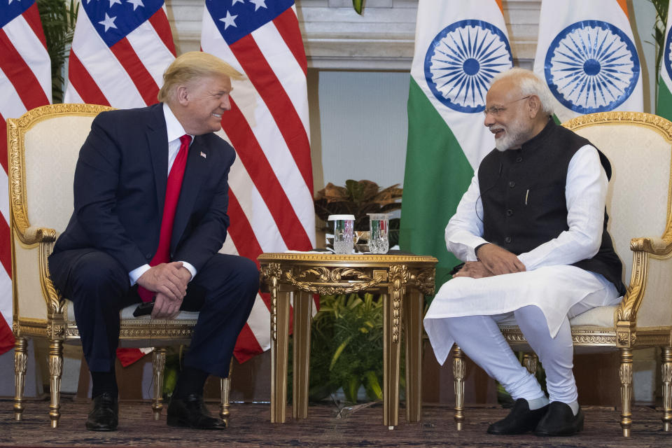 India US Trump