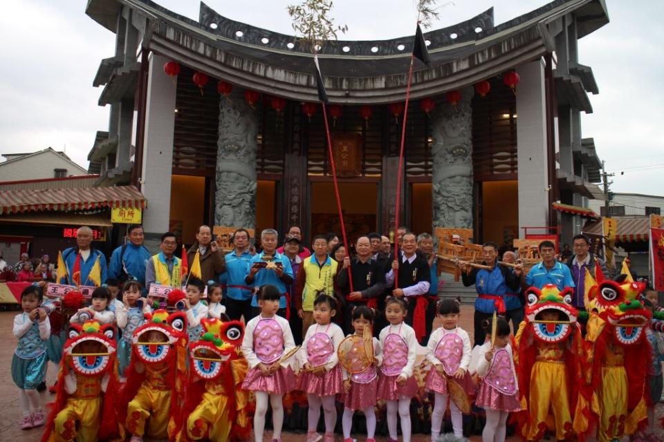 二結王公廟每年都會在「王公生」舉辦盛大慶祝活動。（記者游宏洋攝）