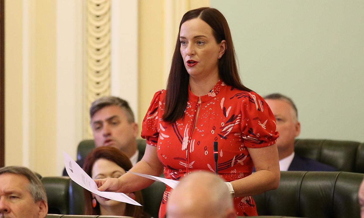 <span>Brittany Lauga in 2019. The Labor MP posted on social media alleging she had been drugged and sexually assaulted in the central Queensland town of Yeppoon.</span><span>Photograph: Jono Searle/AAP</span>