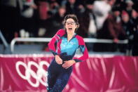 <p>It was a shift in tradition when the Winter Olympics broke from its usual timing (to be held in the same year as the Summer Games). And while we may remember 1994 for Tonya Harding's infamous attack against Nancy Kerrigan during the U.S. Figure Skating Championships, Bonnie Blair also became the first woman to win three 500-meter Olympic gold medals in a row. </p>