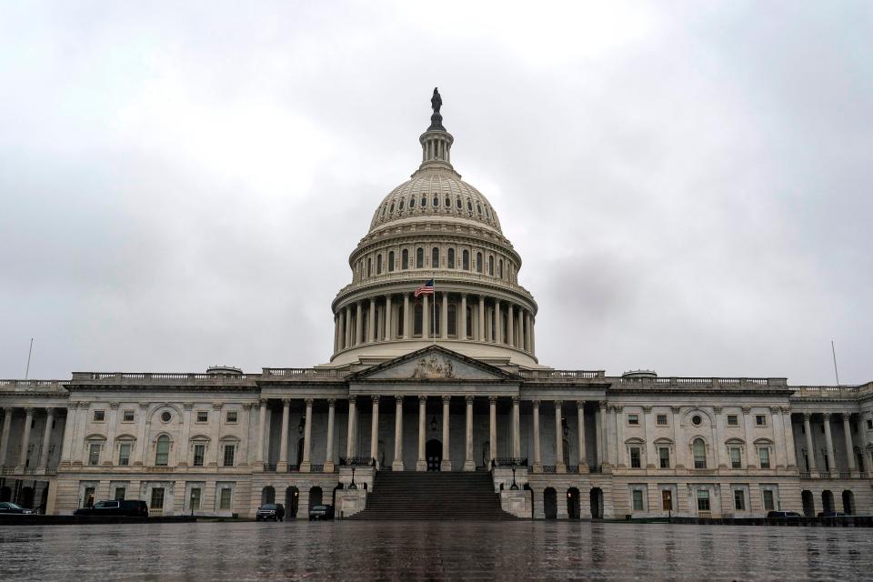 U.S. Capitol building on March 25, 2020, in Washington, D.C.