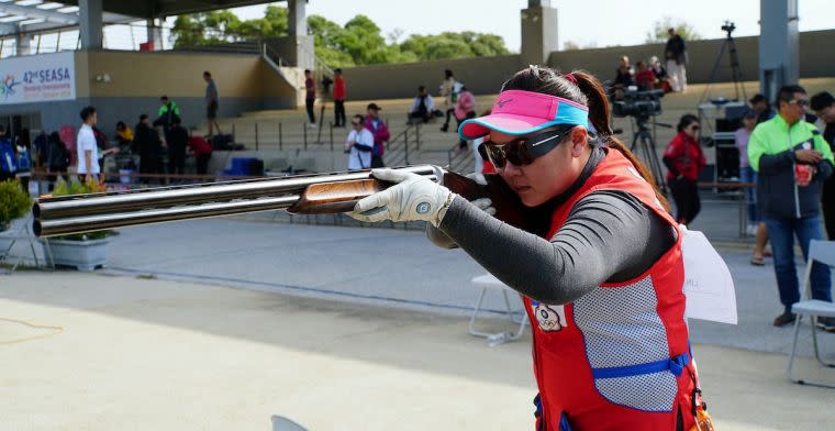 林怡君拿到第五度進軍奧運門票。資料照片