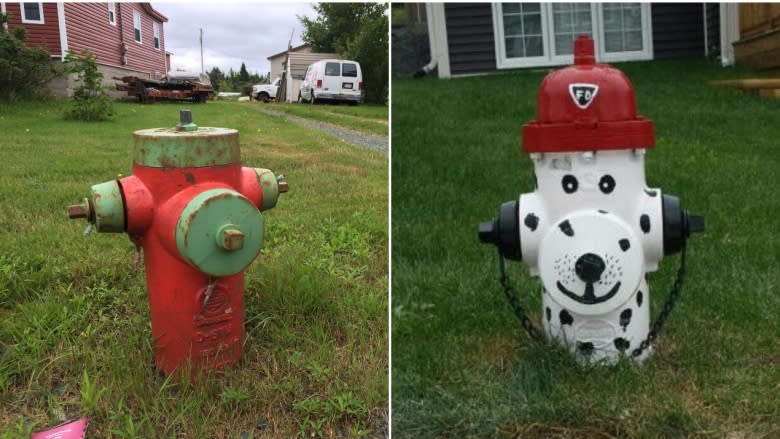 Paradise fire hydrant painted like dalmatian covered up, weeks after complaint