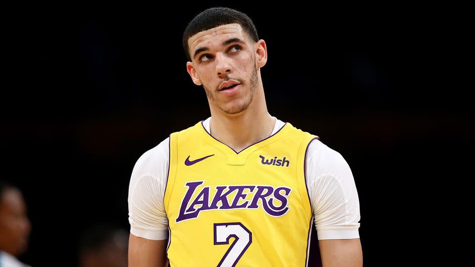 Lonzo may be the only one Lavar listens to. Pic: Getty