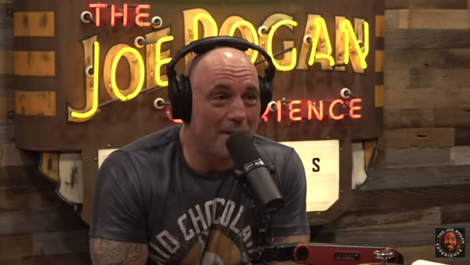 Rogan’s podcast is one of the most popular in the world (Youtube/The Joe Rogan Experience)