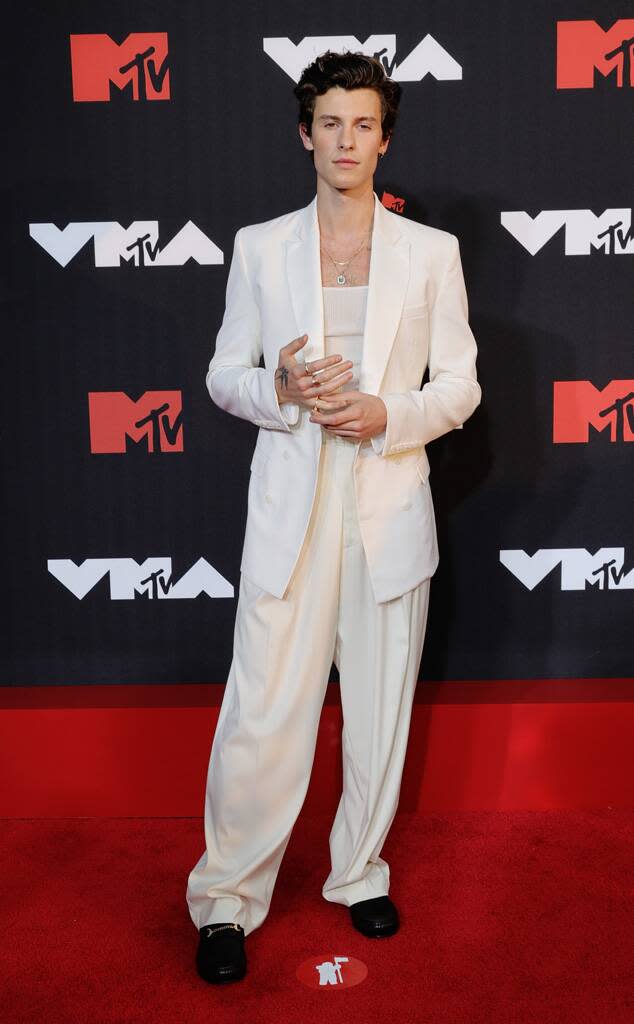 Shawn Mendes, 2021 MTV Video Music Awards, Red Carpet Fashion, Arrivals