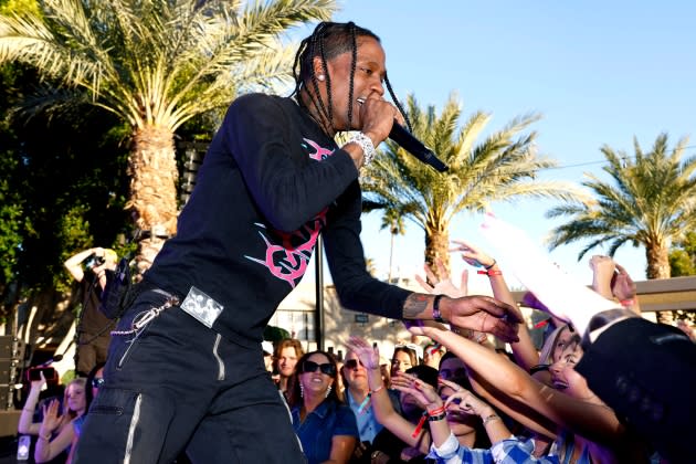 travis-scott-live-2023-RS-1800 - Credit: Mike Coppola/Getty Images for Fanatics