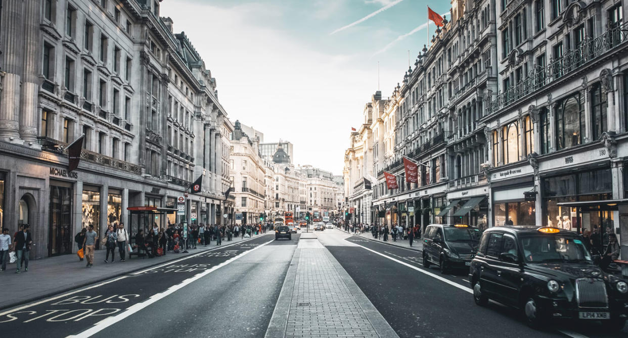 Regent Street, London. Photo: Unsplash