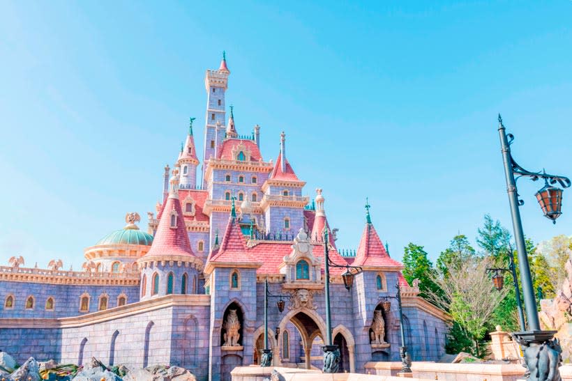 The castle in the Beauty And The Beast section at Fantasyland in Tokyo Disneyland, opening on 28 September 2020. (Photo: Tokyo Disneyland) 