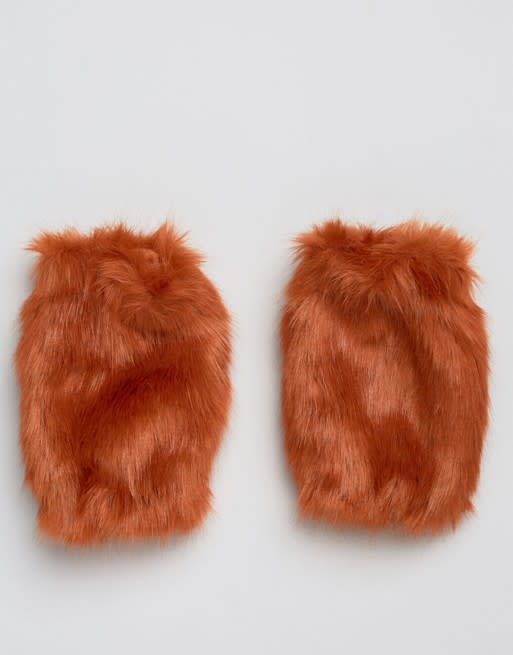 Faux Fur Cuffs